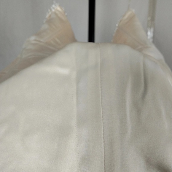 House of CB Nalita Vintage Cream Embellished Strapless Dress/Size M-US 6-8 - Picture 9 of 13